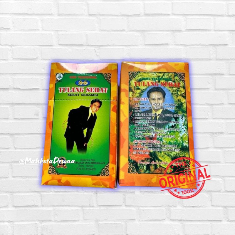

Tulang Sehat Serbuk Isi 30 Original 100%