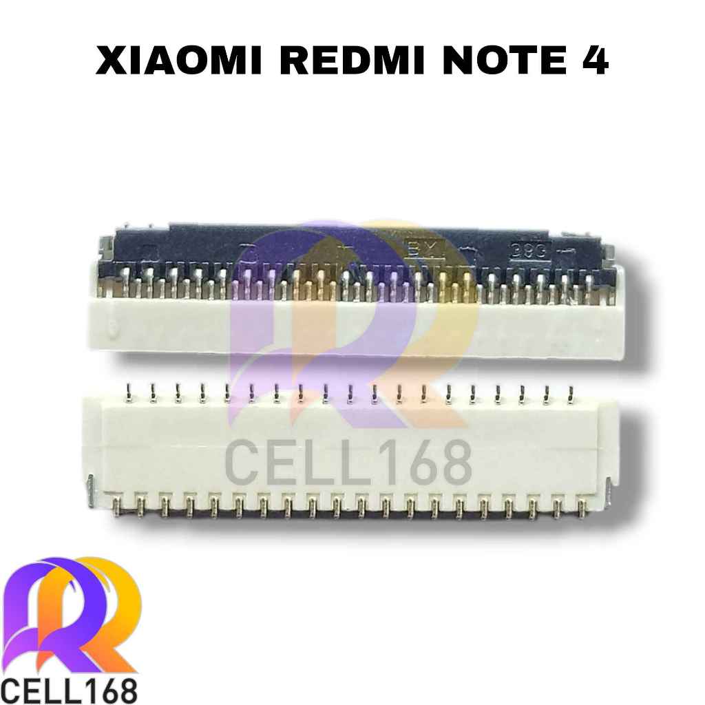KONEKTOR LCD REDMI NOTE 4 CONNECTOR LCD FPC DIMESIN