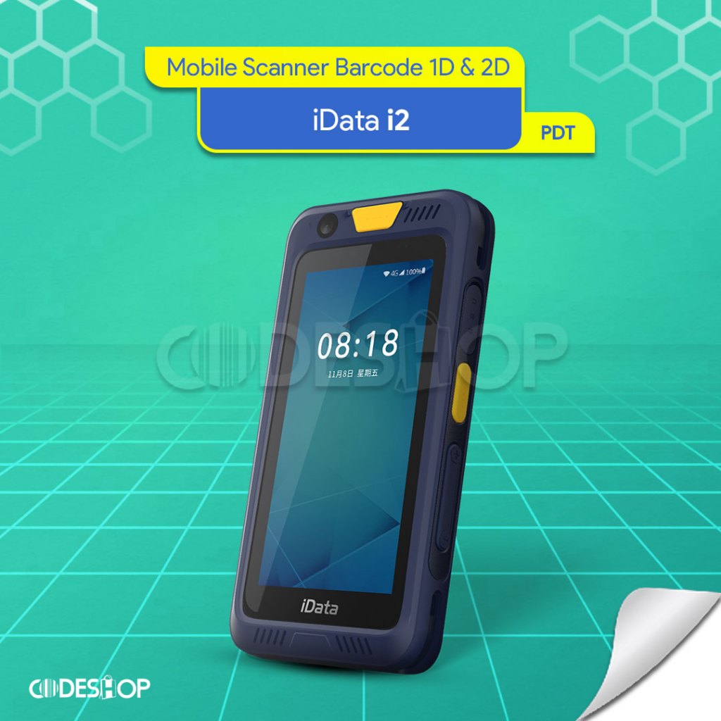 Mobile Barcode Scanner iData I2 Touchscreen