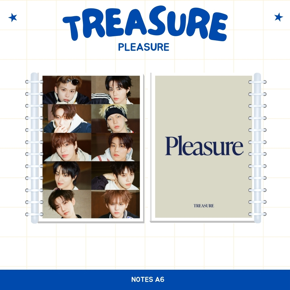 

A6 NOTES TREASURE PLEASURE ISI 40 HVS BUKU NOTE NOTEBOOK KPOP UNOFFICIAL HYUNSUK ASAHI YEDAM HARUTO