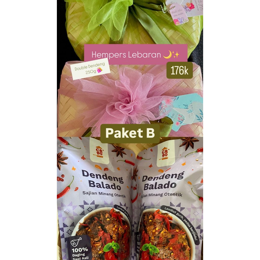 

HAMPERS LEBARAN PAKET B DENDENG ASLI PADANG