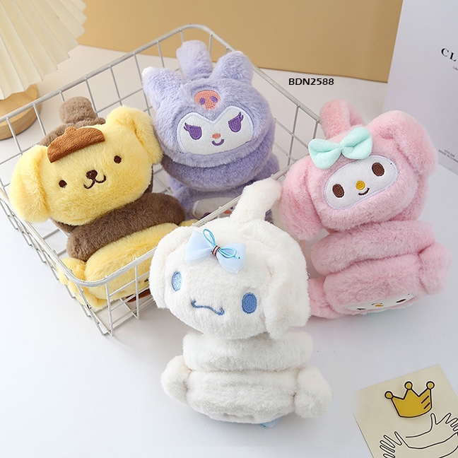 earmuffs Anak Perempuan remaja Dewasa labubu sanrio kuromi penutup telinga naik pesawat Anti Bising