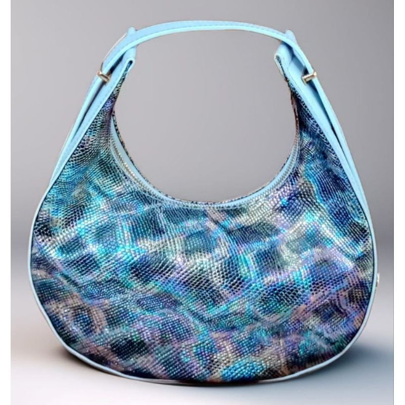 tas wanita kulit asli original 100 % //tas bulan sabit//