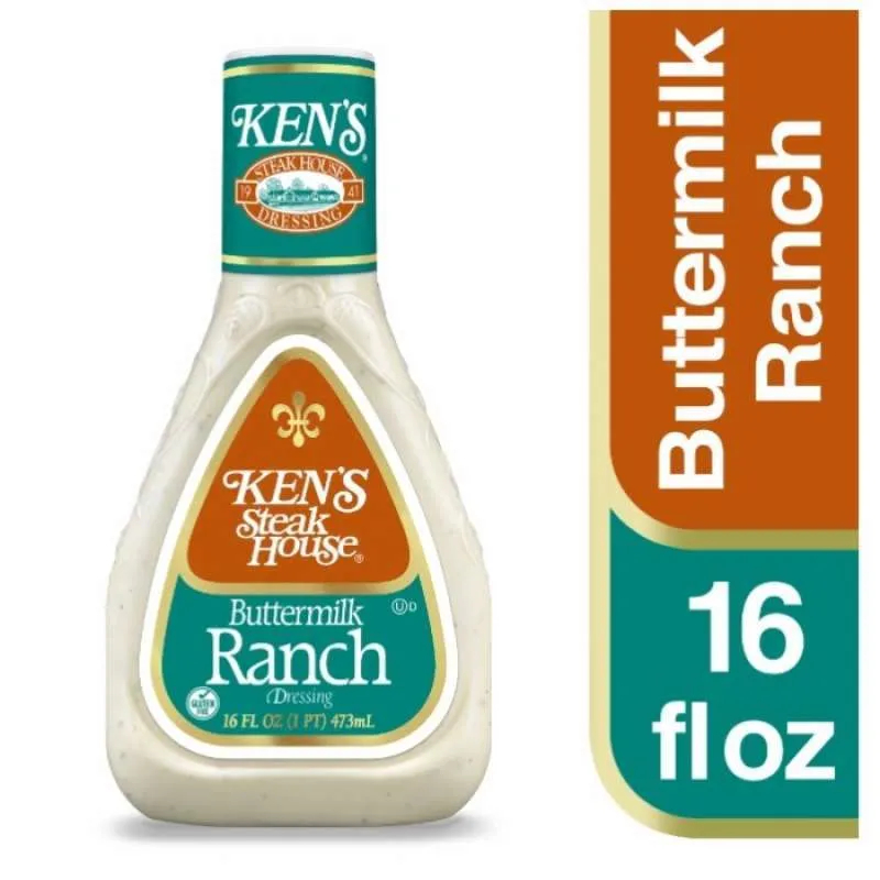 

KEN'S BUTTERMILK RANCH Dressing 16 fl oz 473 ml gluten free