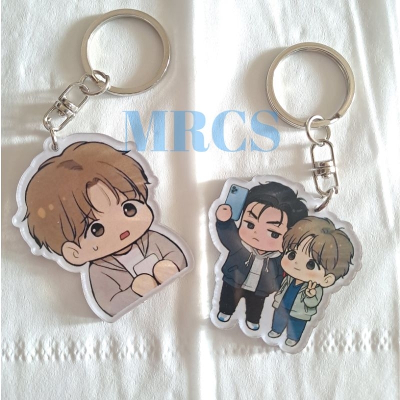 Gantungan Kunci jinx Chibi keychain acrylic 2side / manhwa jinx Merch