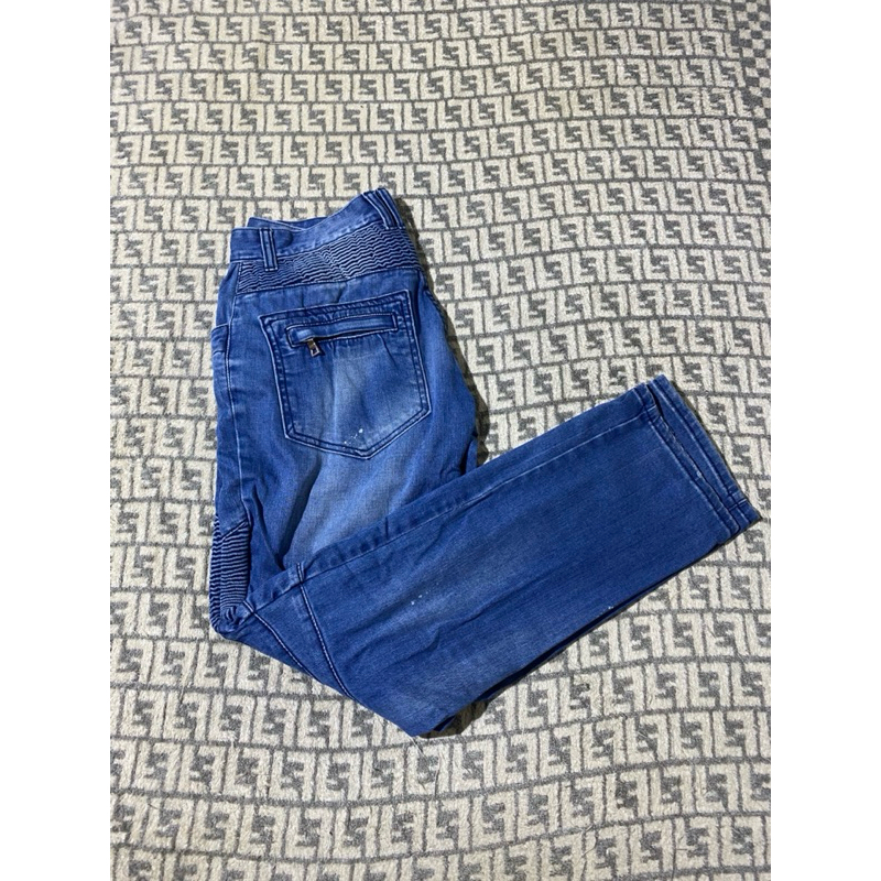 Balmain Bikers Jeans