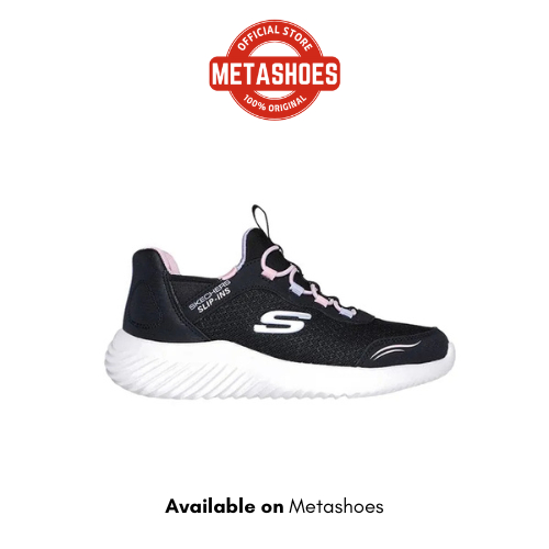 Sepatu Lifestyle Slip-Ins Bounder Girl's Lifestyle Shoes - Black Original