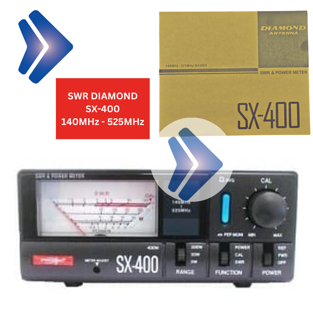 DIAMOND SX-400 SWR&POWER METER