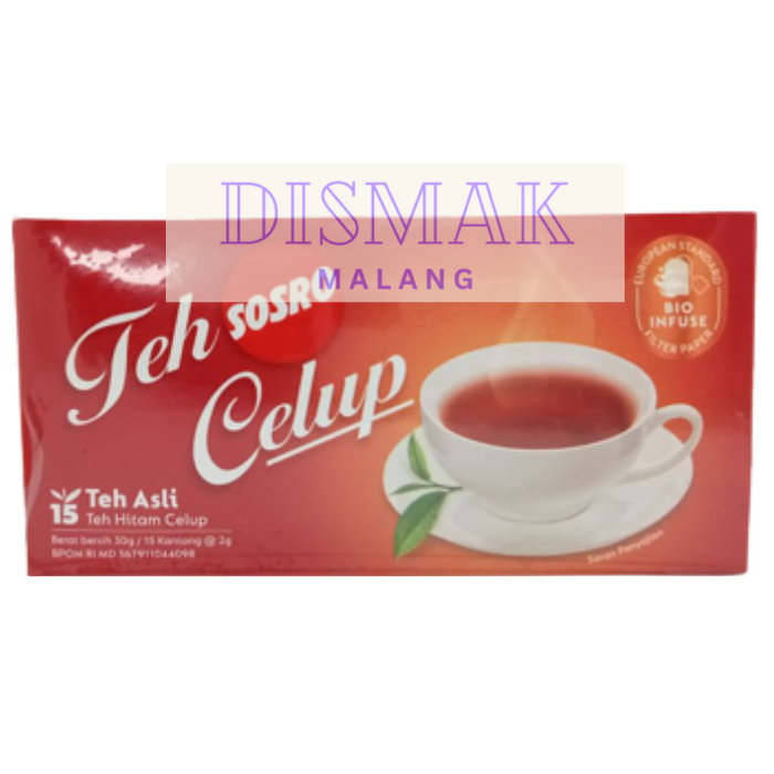 

Teh Sosro Celup Black Tea (isi 15)