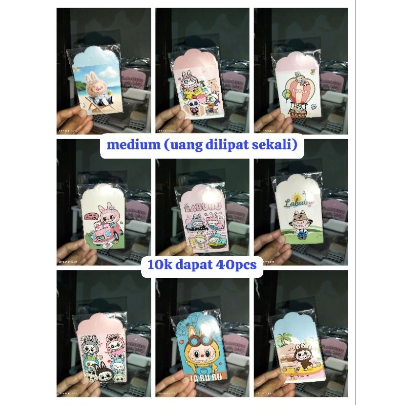 

AMPLOP LEBARAN SIZE "M" 10 RIBU DAPAT 40 PCS