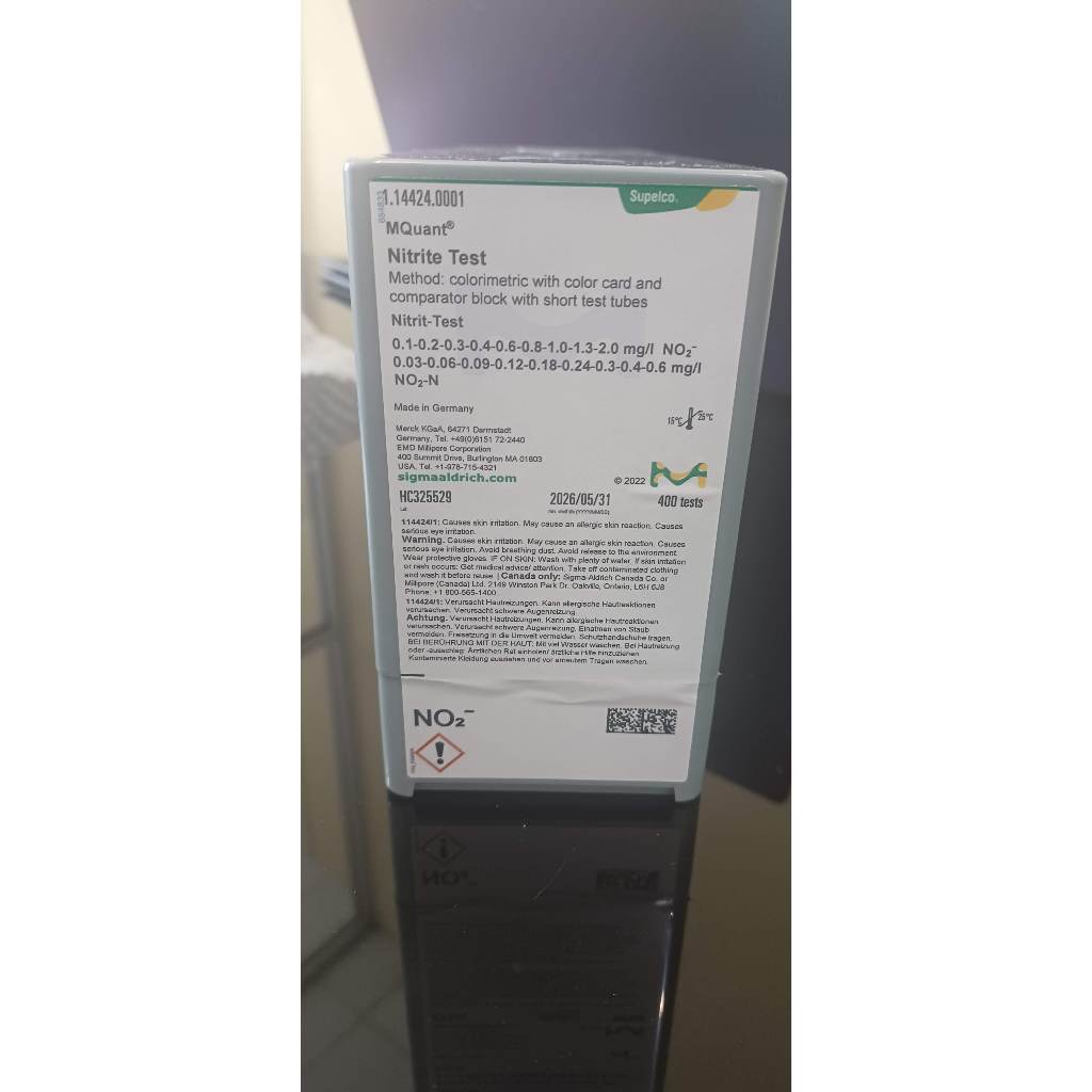 MERCK 1.14424.0001 Nitrite Test Kit