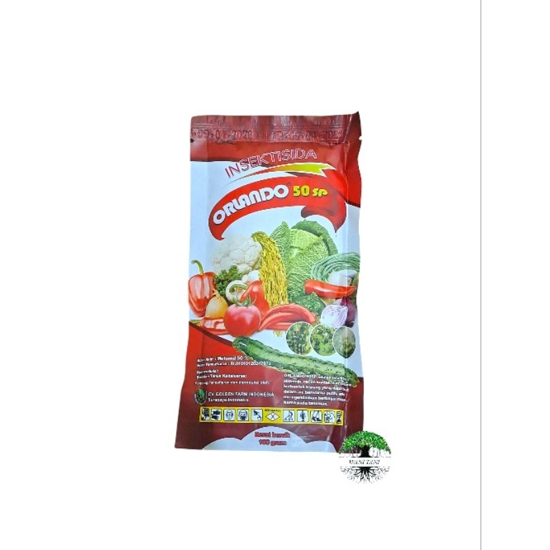 ORLANDO 100GR INSEKTISIDA SISTEMIK METOMIL 50% untuk hama tanaman