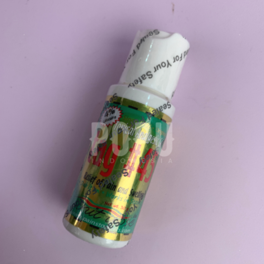 

ORIGINAL TAG # 45 NUMB LIQUID GEL from USA