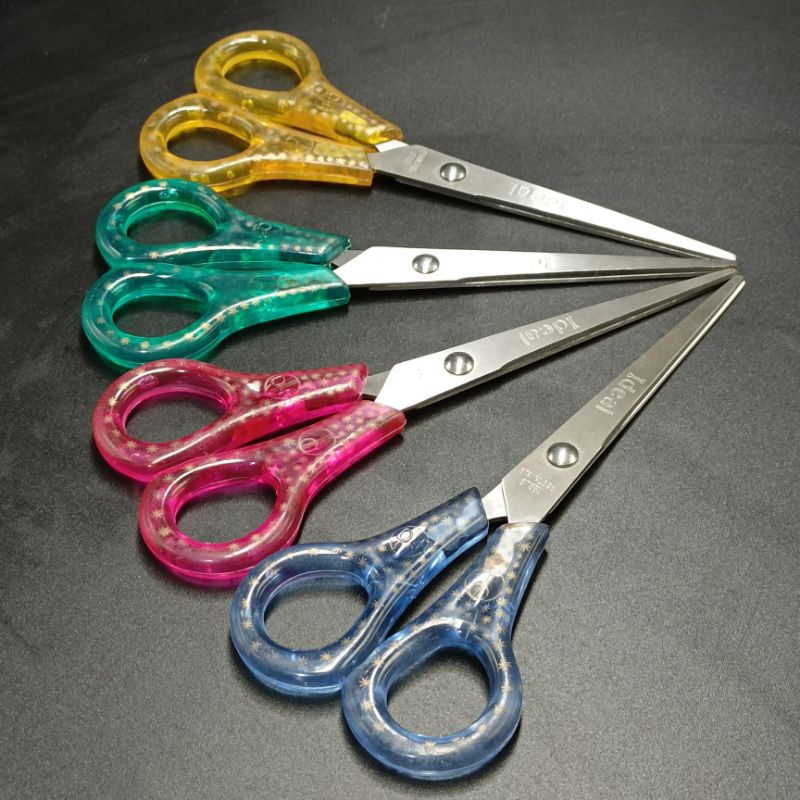 

GUNTING IDEAL "SPL" GAGANG BENING WARNA ISI 1PCS