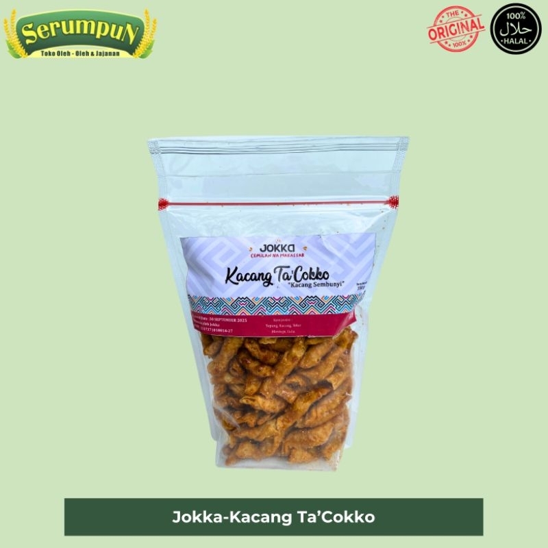 

Kacang Ta'Cokko | Jokka Kacang Ta'Cokko | Oleh-Oleh Khas Makassar | Kacang Sembunyi