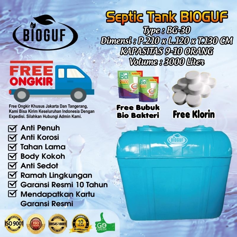Septic Tank BioGuf 3000 Liter