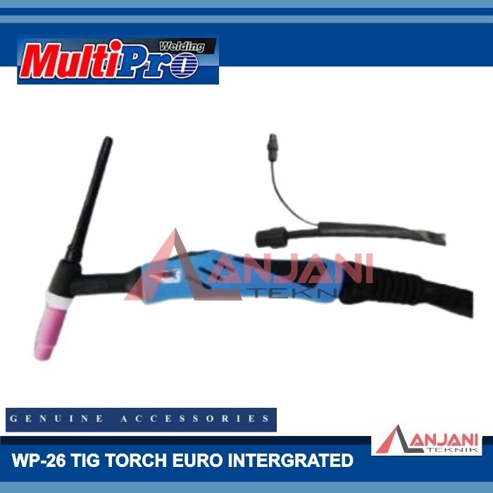 STANG LAS ARGON WP-26 MULTIPRO WELDING TIG TORCH EURO INTERGRATED CONNECTOR WP26