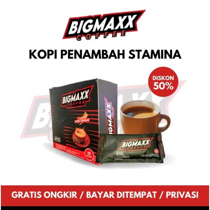 

Kopi Bigmaxx Kopi Stamina Pria Bubuk Original