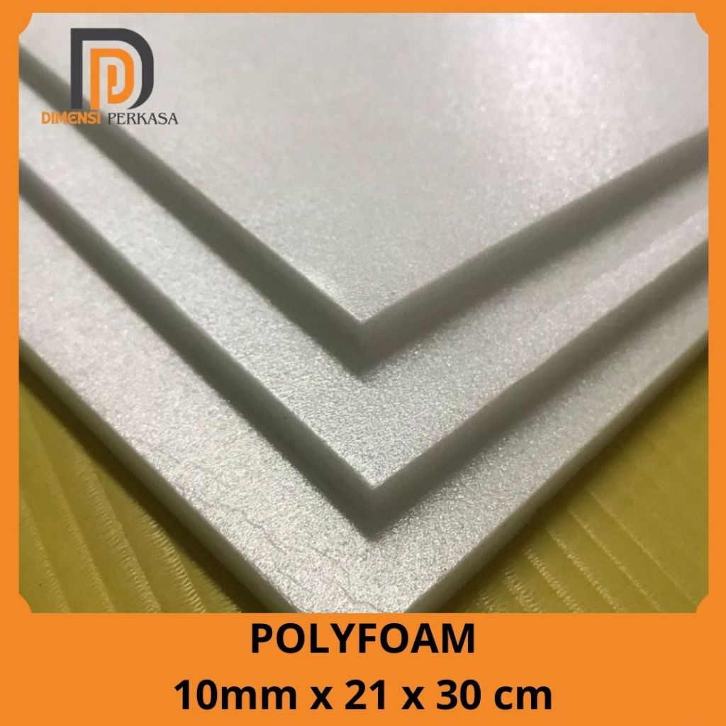 

Polyfoam 10mm 21 x 30 cm