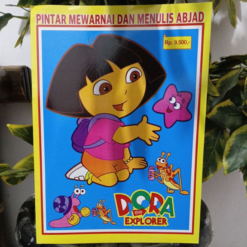 Buku Mewarnai Dora The Explorer