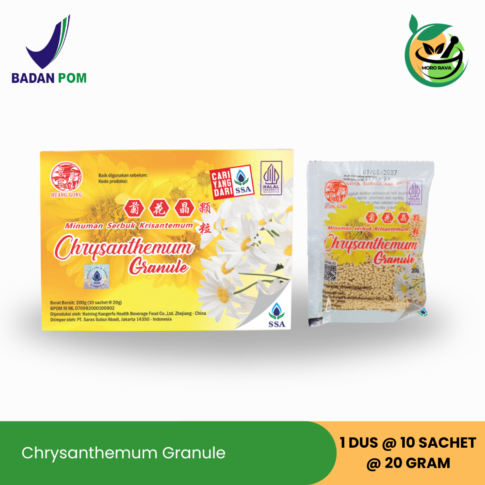 

CHRYSANTHEMUM GRANULE : Pereda panas dalam