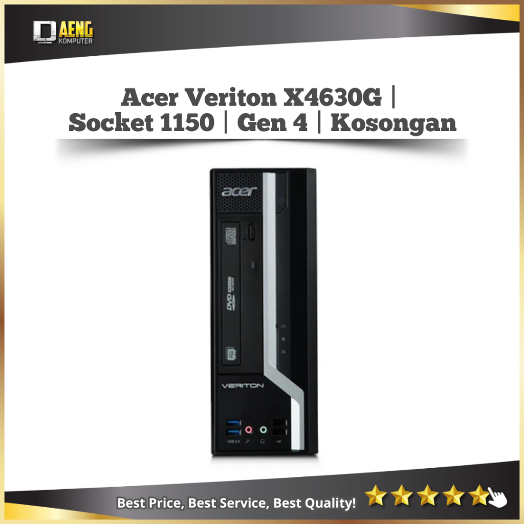 Cpu PC Mini Acer Veriton X4630G Socket 1150 gen 4 kosongan