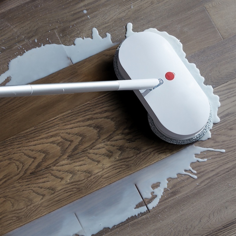 Wireless Electric Floor Cleaner Spin Mop (JCC001) - Alat Pel Putar Elektrik Tanpa Kabel