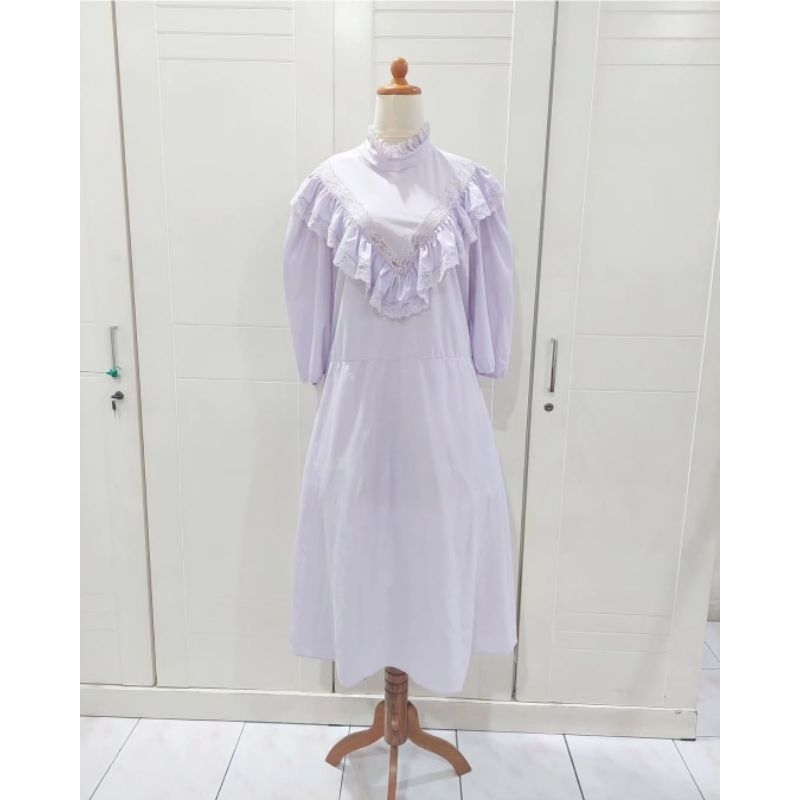 Night gown Lilac victorian  noni vintage jadul liz lisa rojita dear my love deary