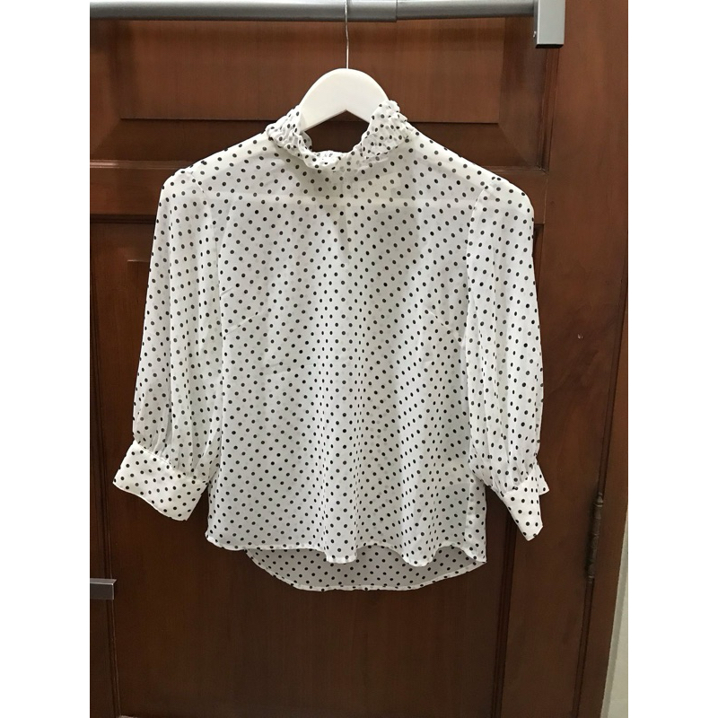 Sense of Place Japanese brand blouse polkadot