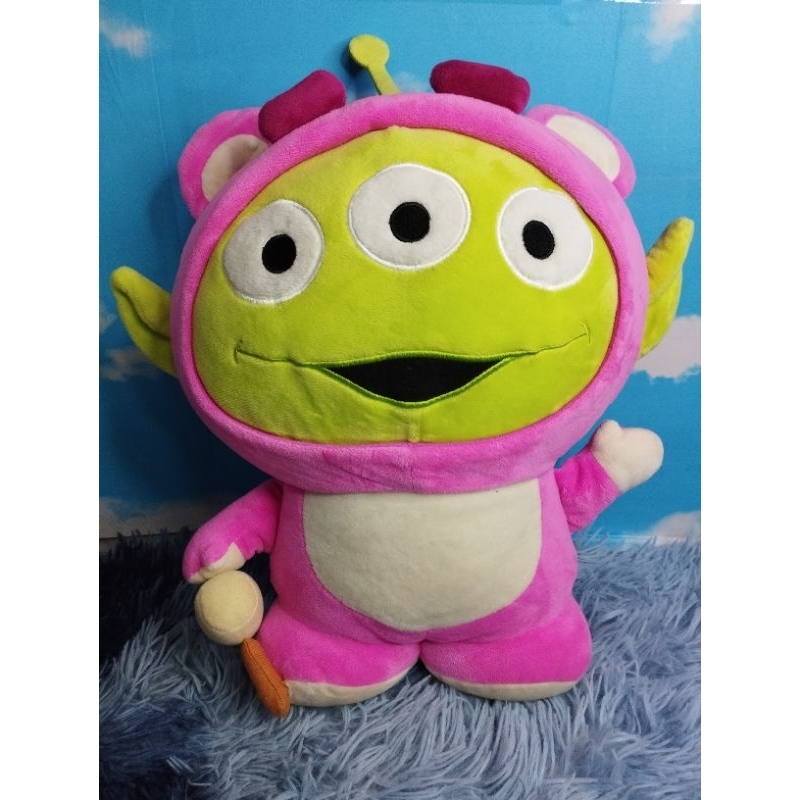 DISNEY PIXAR ALIEN TOY STORY COSTUME LOTSO PLUSH Boneka Alien Toy Story Kostum Lotso Original Pixar 