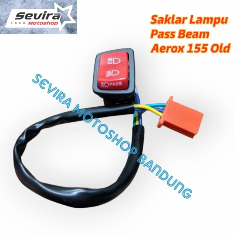 Tombol Pass Beam Aerox 155 Old Dim Pas Merah Piw Piw