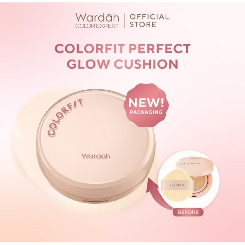 New Wardah Colorfit perpect glow cushion shade 42N