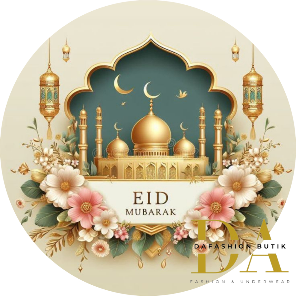 

Sticker Idul Fitri Bulat diameter 4,5cm | Sticker toples Hampers