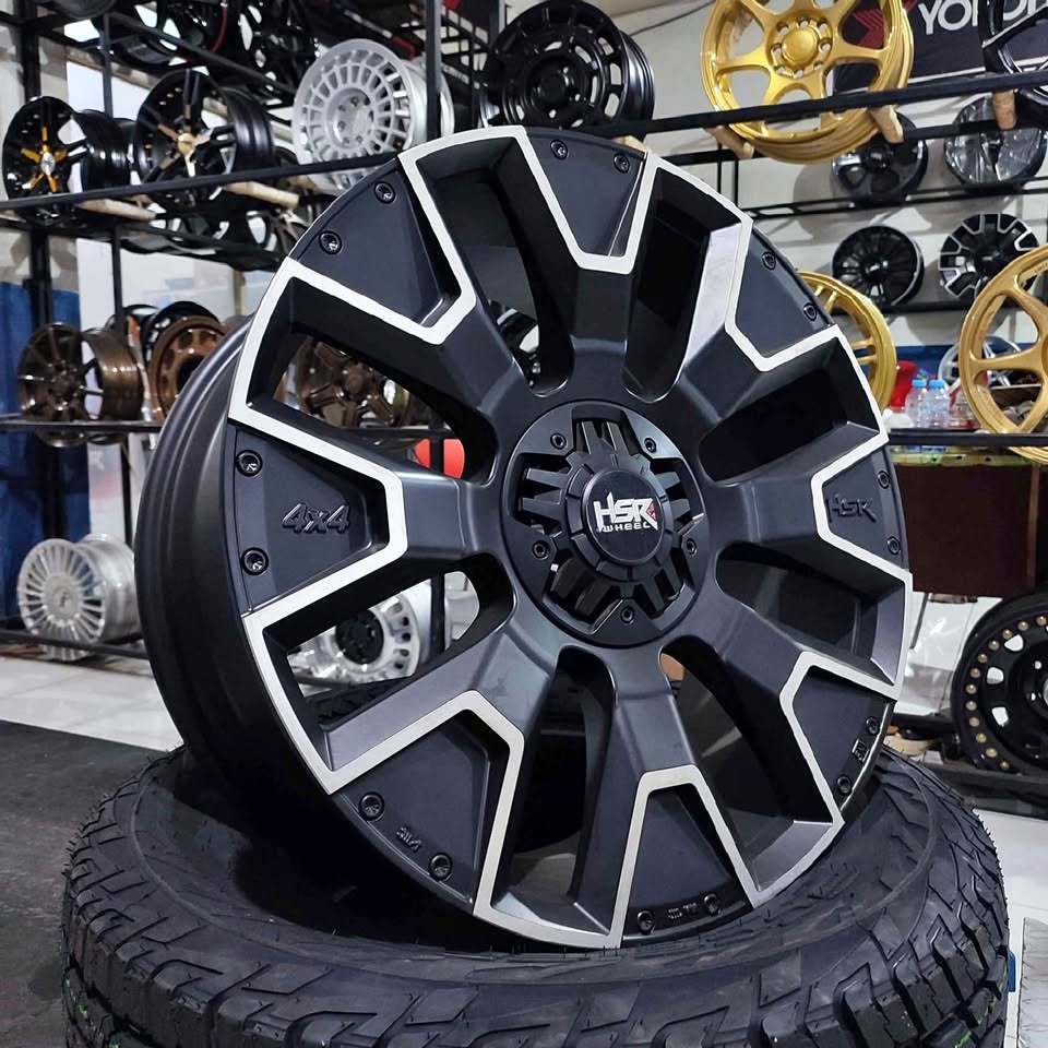 Velg Mobil Navara Terra Ring 20 Original HSR DOLASI Pcd 6X114,3 Lebar 8.5