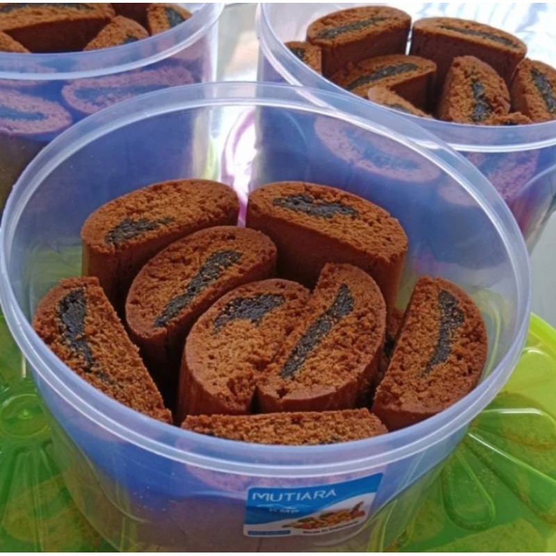 

Kue Gambang Coklat Toples