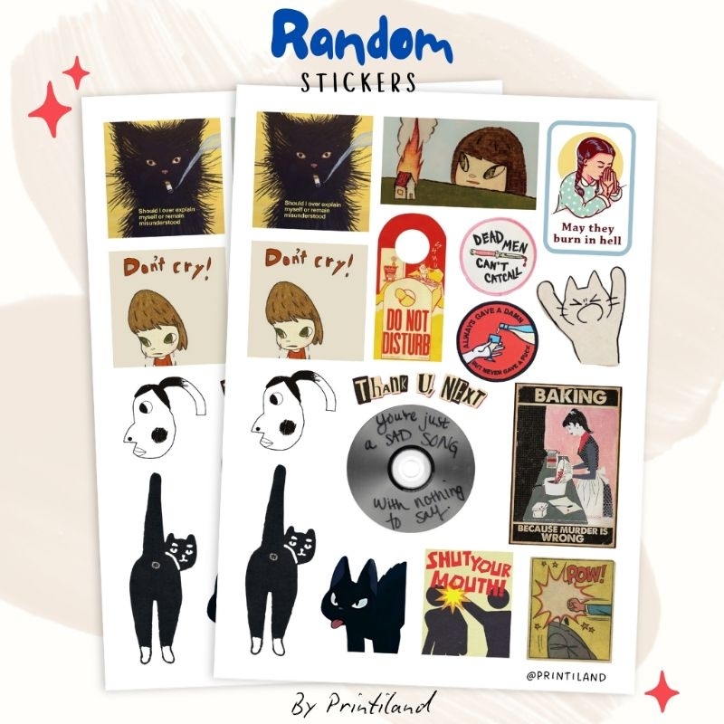 

Stiker Vintage Mood Japan, Japanese Random Sticker Sheet, Aesthetic Journaling Scrapbook Deco Dekorasi