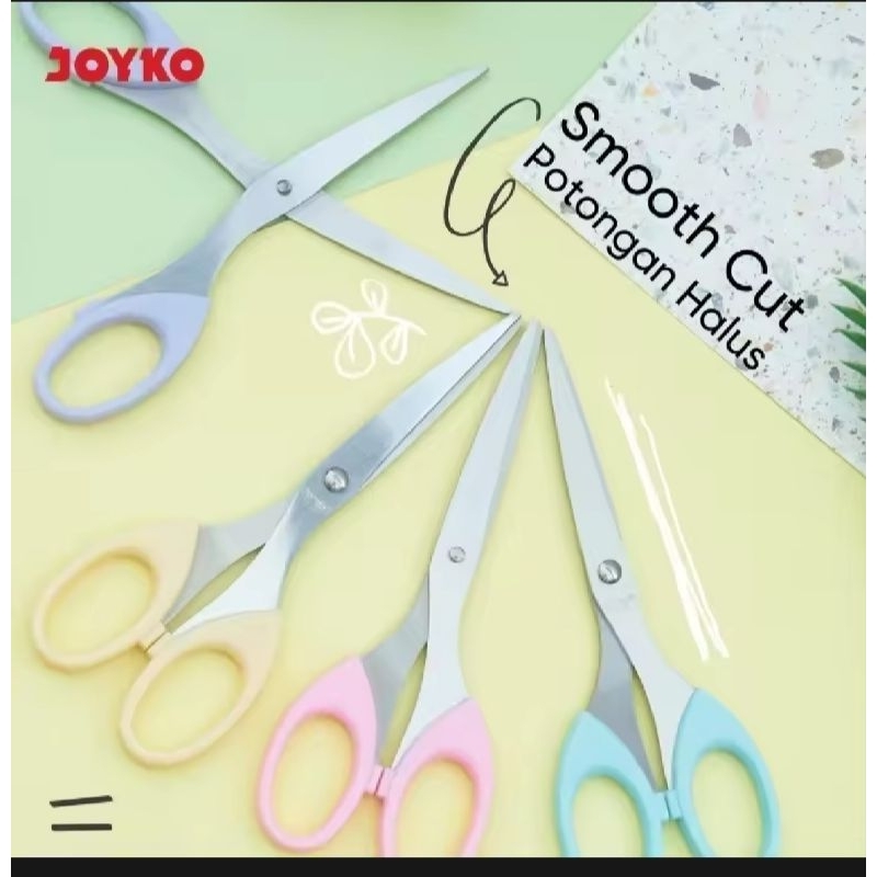 

Gunting Joyko 838 Warna Pastel Cantik Joyko 838PTL