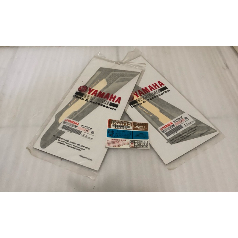 Striping Box Aki RX King 2004 Hitam NOS