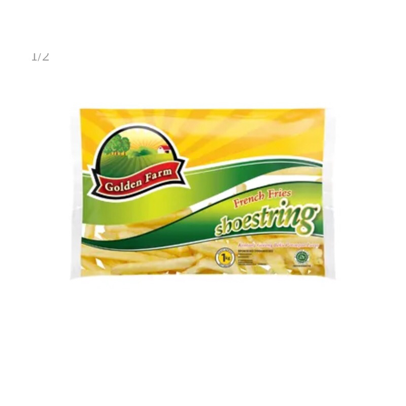 

Kentang Golden Farm Shoestring 1kg / Straight Cut / Crinkle Cut