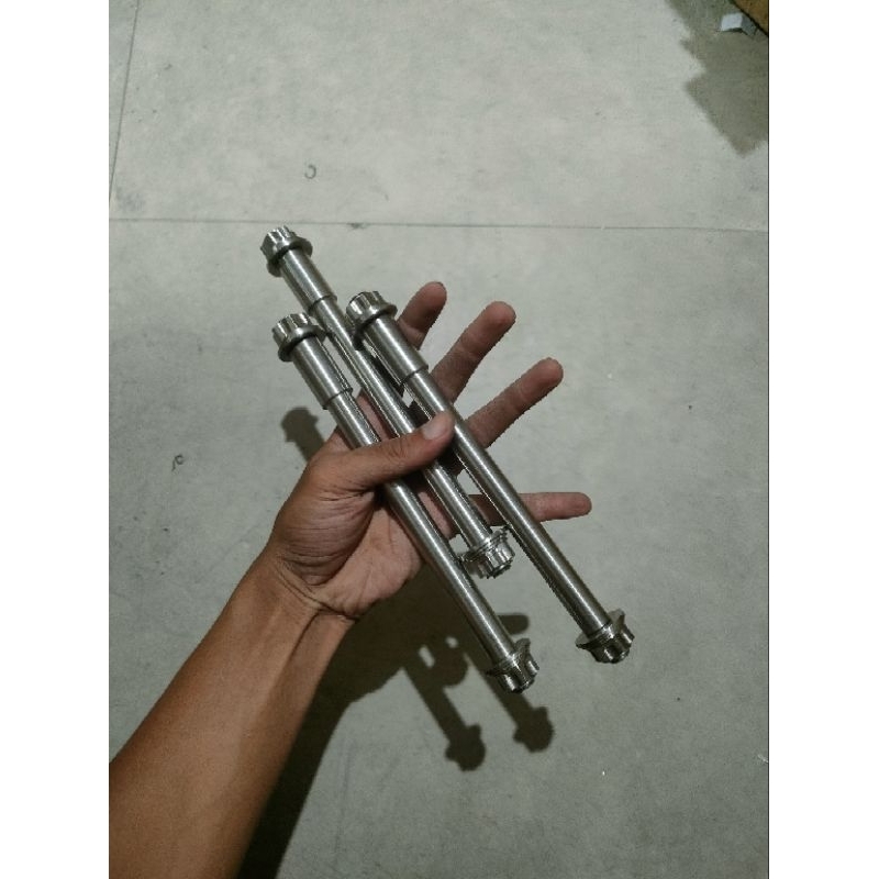 AS RODA DEPAN NINJA / AS RODA DEPAN FULL STENLIS STYLE UKURAN AS 15 PNP SEKOK NINJA