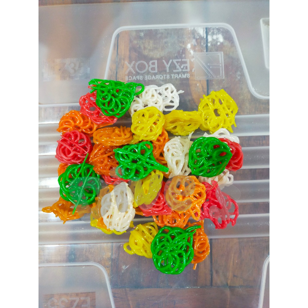 

KERUPUK/KURUPUK MAWAR WARNA WARNI 250GR