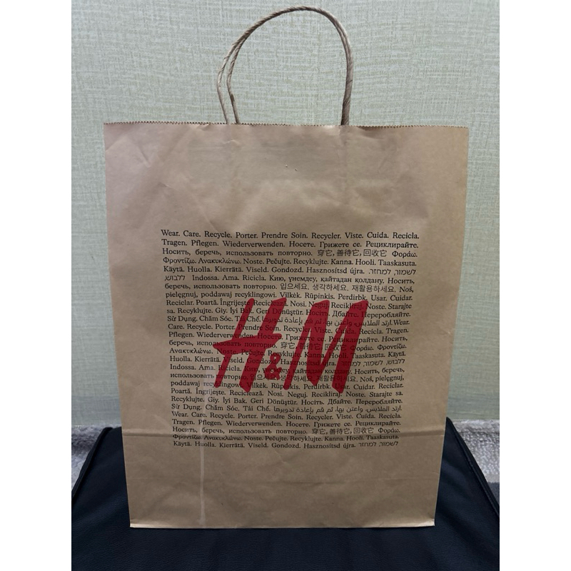 

paperbag h&m ori