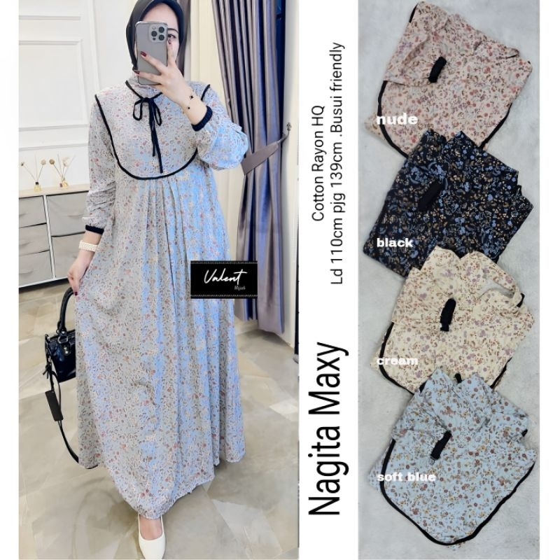 NAGITA MAXY/DRESS WANITA/DRESS MAXI/MAXY DRESS/DRESS