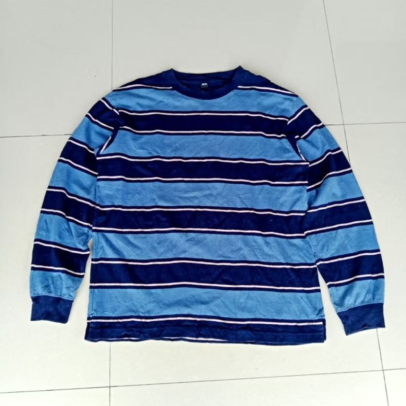 uniqlo salur stripe original iqbal