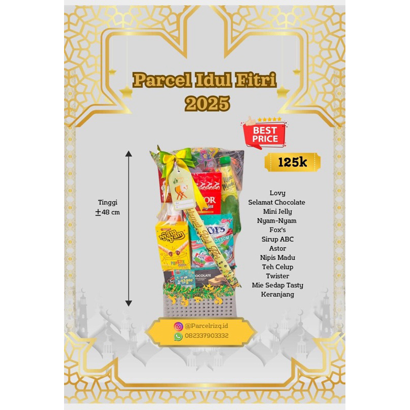 

Parcel Snack 125k Mumer Banget Harga Mulai 50k
