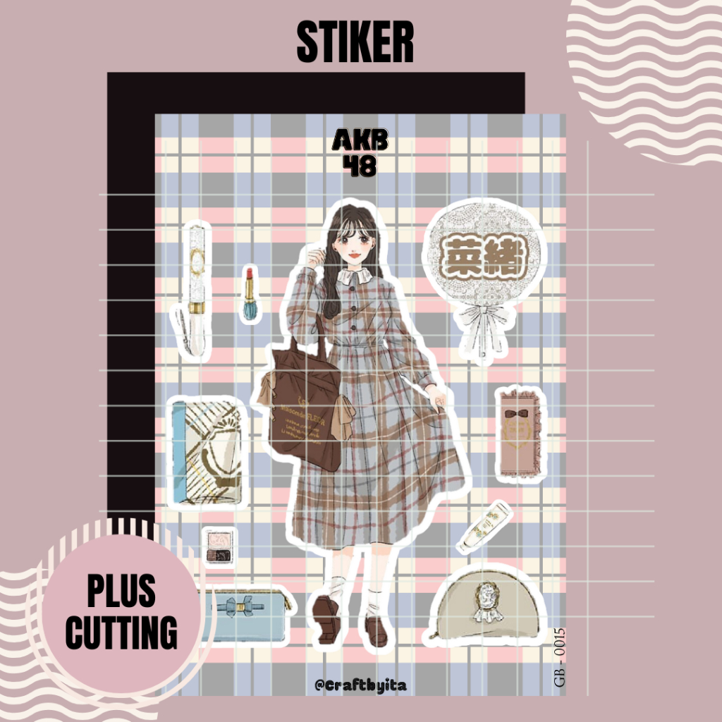 

Stiker Sheet Pack A6 Idol K-Pop UV Vinyl Chromo AKB 48 AKB 46 NMIXX G DLE NEW JEANS LE SSERAFIM MISAMO MURAH | Deco Planner | Kisscut | Diecut | Stiker HP Laptop | JOURNAL