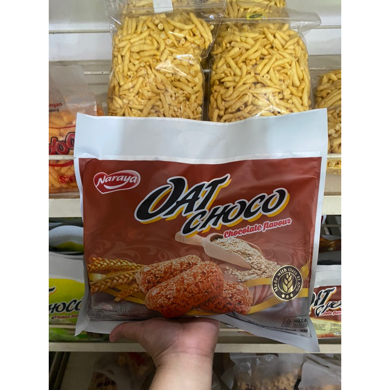 

Oat choco Naraya Snack gandum isi 40 pcs