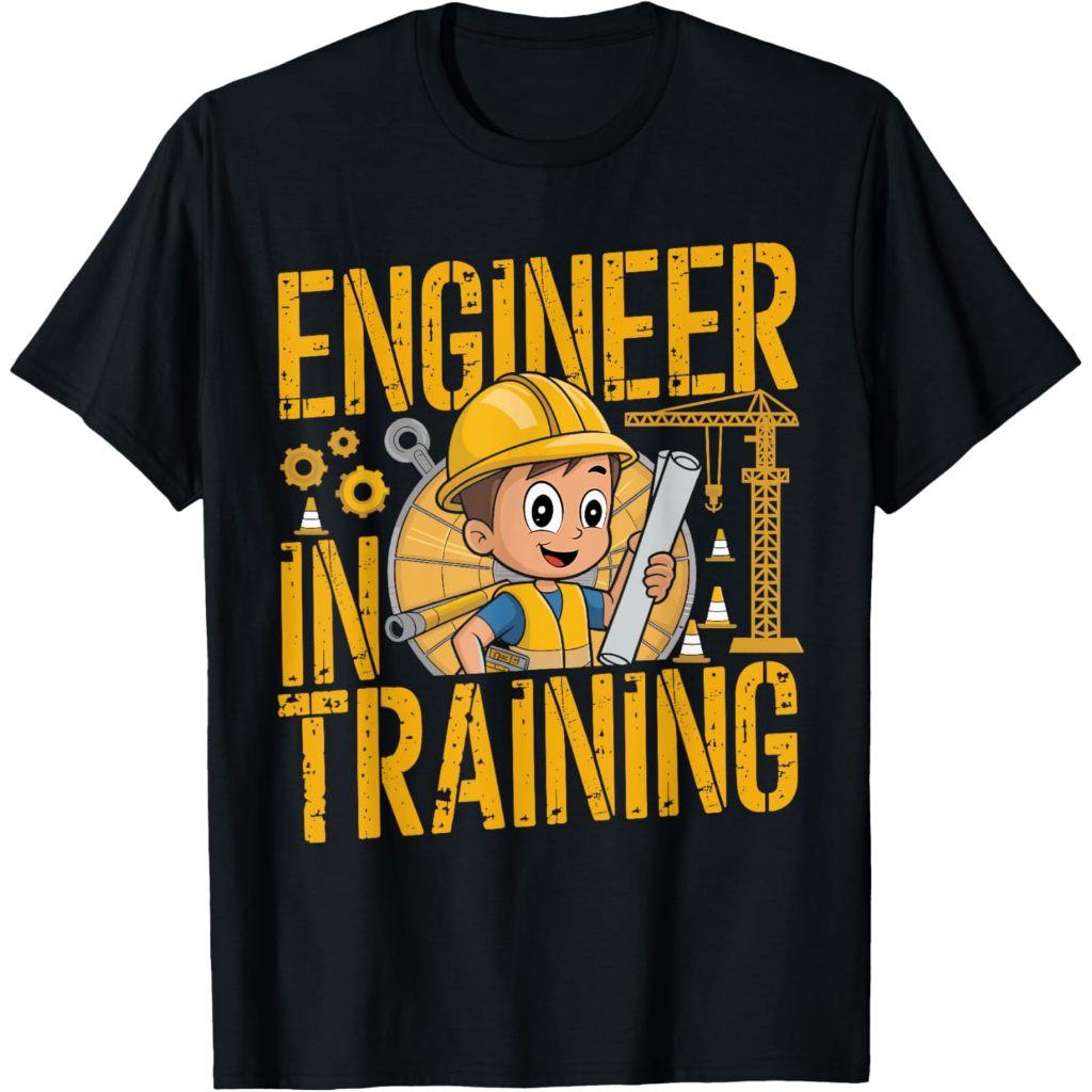 Baju Kaos Anak Engineer In Training Future Engineer Holding Engineering T-Shirt