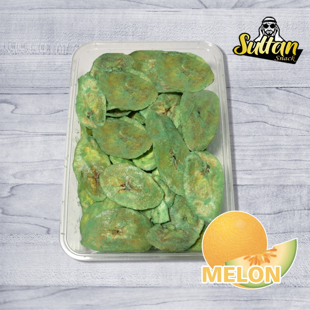 

Keripik Pisang Coklat Rasa Melon Sultan Snack Premium