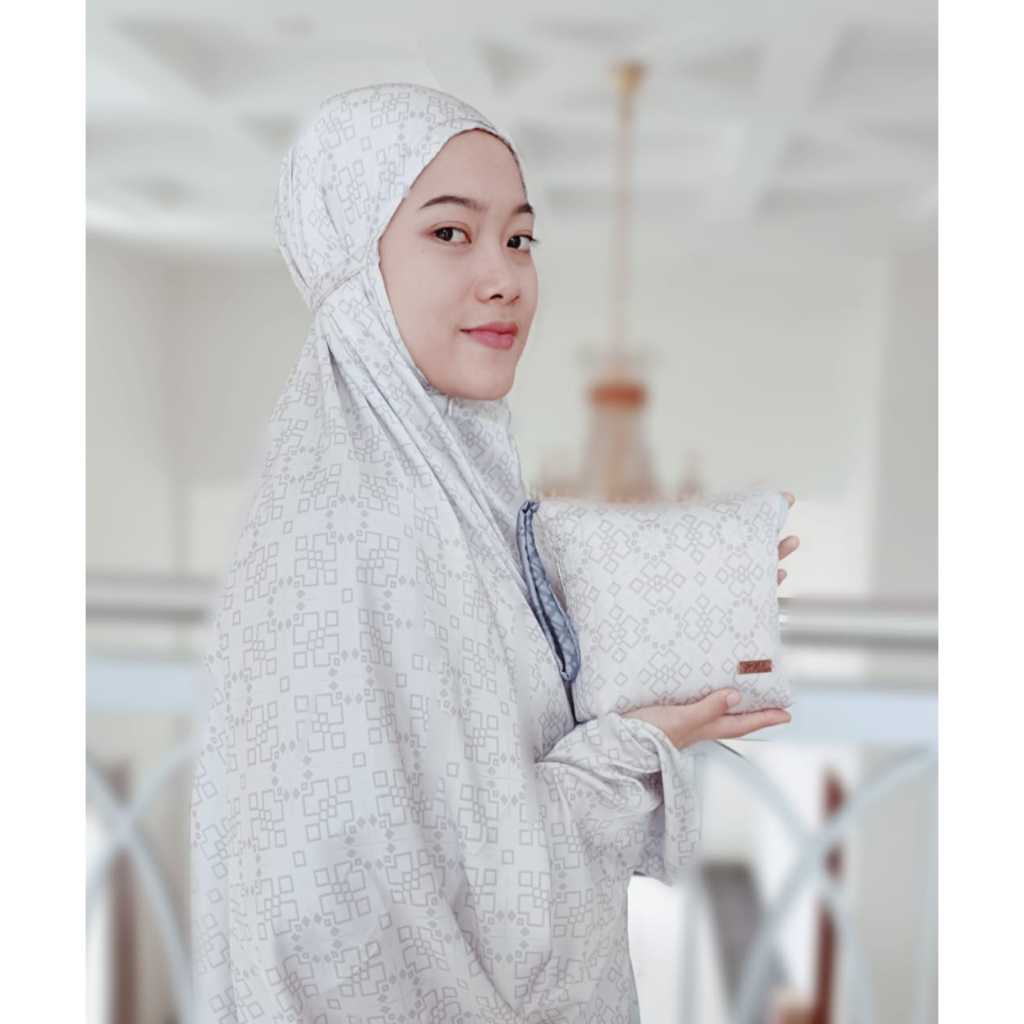 MUKENA TERUSAN DEWASA KAIN SILK PREMIUM